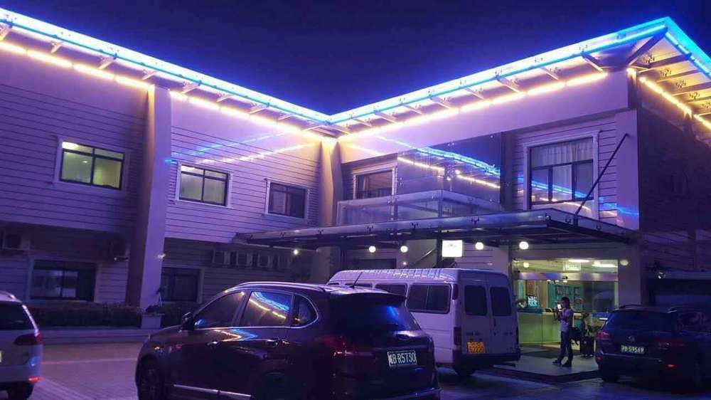 Blue House Hotel - Pudong International Airport Shanghaj Zewnętrze zdjęcie